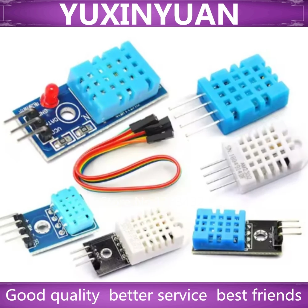1pcs New DHT11 Temperature And Relative Humidity Sensor Module in stock 100%new original 100%good and best quality ! !