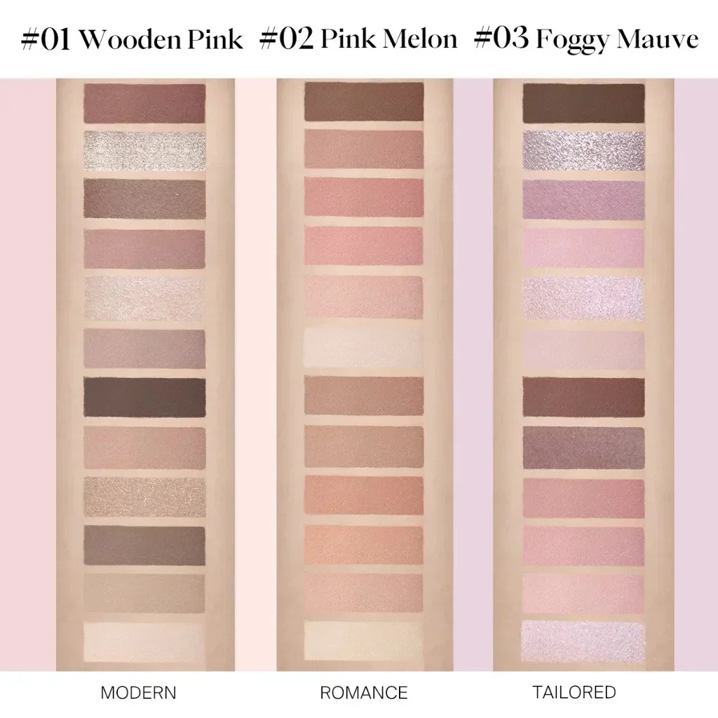 JOOCYEE 12 Shades Eyeshadow Palette di Lunga Durata Bellissimo Opaco Shimmer Glitter Donne Cosmetici Bellezza Rara Trucco Coreano