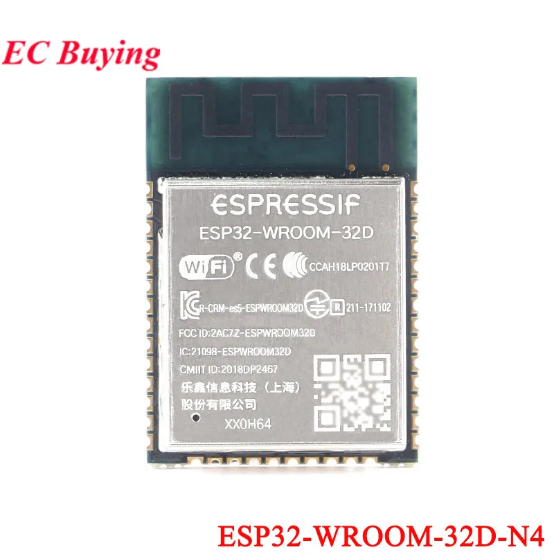 ESP32-DevKitC Core Development Board ESP32-WROOM-32D WROOM-32U TYPE-C/Micro USB Flash 4MB 5V/9V Wireless WiFi Module CP2102