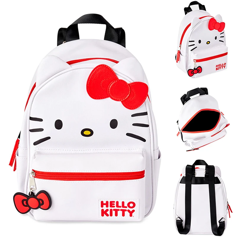 

Sanrio Hello Kitty сумка маленькая школьная сумка обратно в школу аниме рюкзак милый мультфильм водонепроницаемая студенческая сумка на плечо подарки для детей