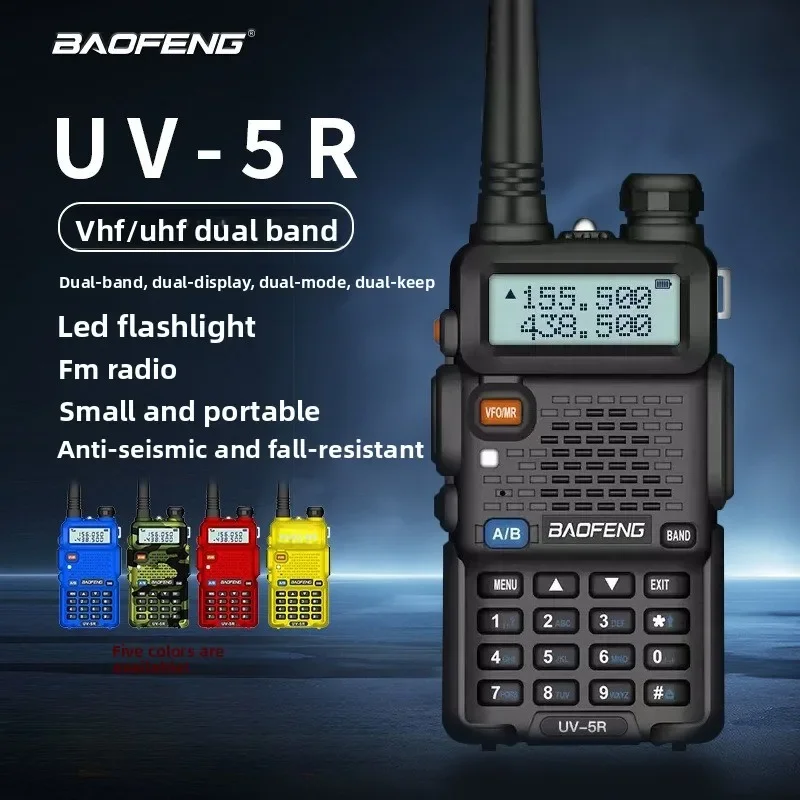 

Рация Baofeng UV5R 2021, мощная FM-рация с самостоятельным вождением, гражданская мини-рация Baofeng