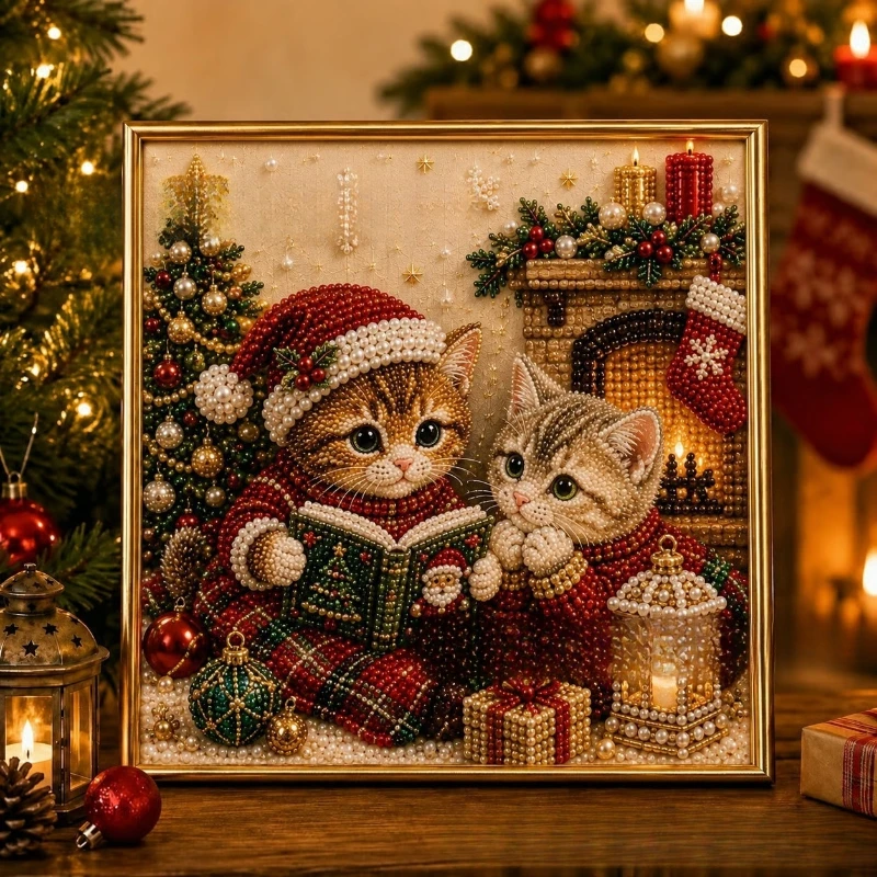 3D İnci Noel Yavrusu Sanat Kit - Embroidery Xmas Kits incelemesi ve fiyatı