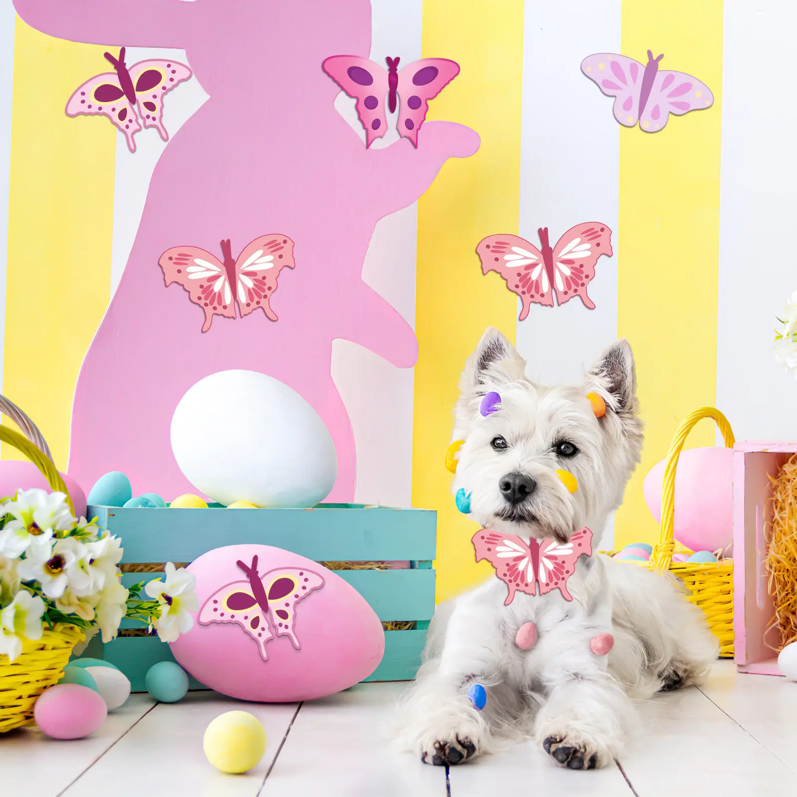 

Exquisite Handcrafted Wooden Butterflies Set for DIY Art Projects Decorative Wall Hanging Craft Kits Unfinished Wooden Slices