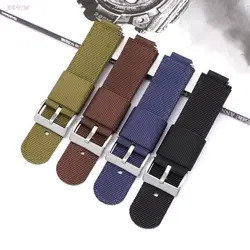 16mm 18mm Nylon Canvas Strap for Casio G-SHOCK GM-110 GM-2100 GA-900 700 AQ-S810 Men Replacement Waterproof Watch Band Bracelet