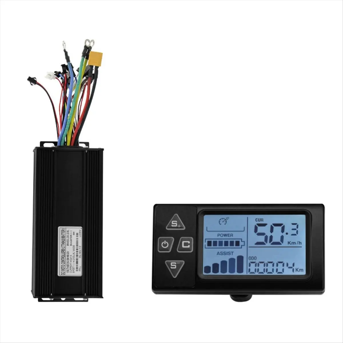 

36V 48V 52V 45A 1500W 2000W Brushless Motor Drive Controller S861 Color LCD Kit for Mountain EBike Scooter Repair [T34-2026]
