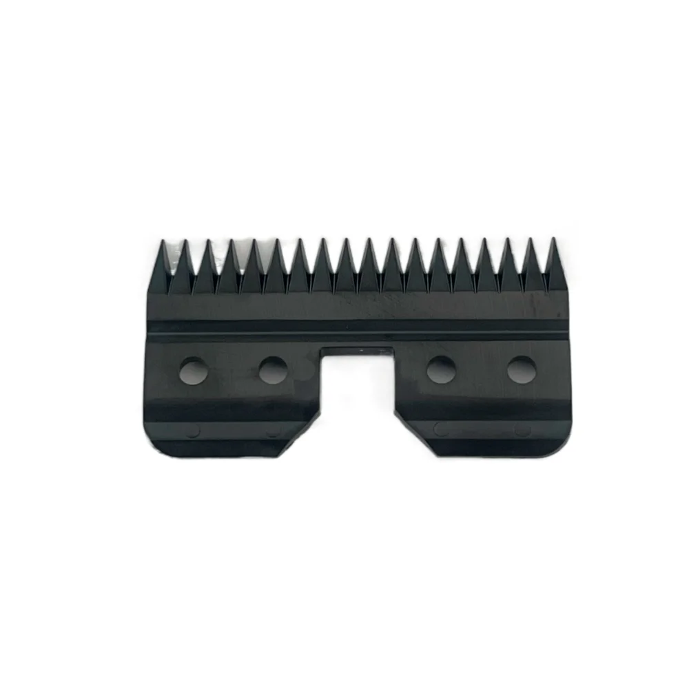 10 Stuks Zwarte Snelle Feed Keramische Messen Vervangende Messen Voor Oster Fast Feed Clipper A5 Trioming Tondeuse Verplaatsbaar Mes