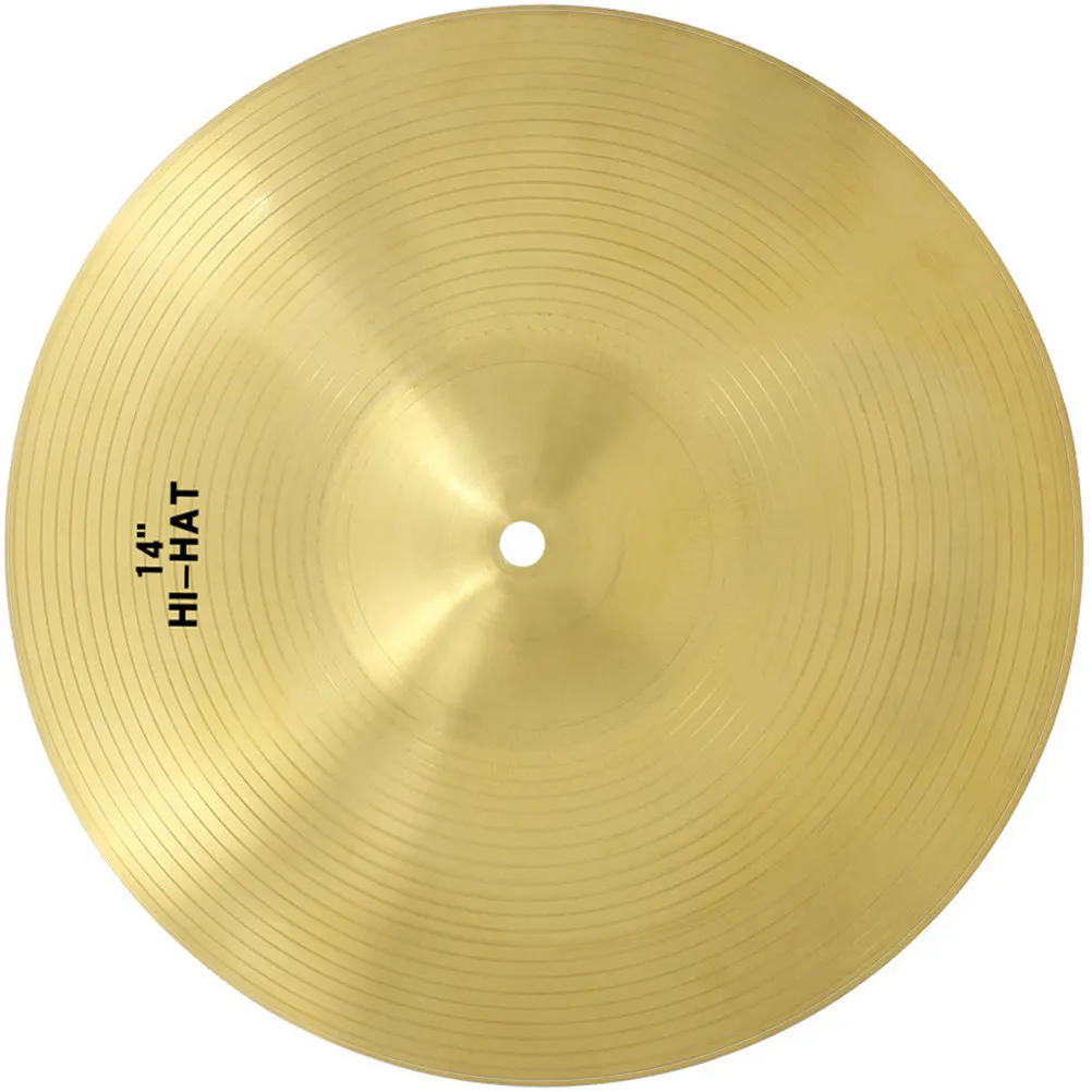 

16-дюймовая металлическая тарелка для джазовых барабанов, для тренировок, музыкальный инструмент, аксессуар для барабанной установки