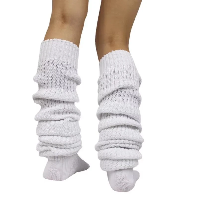 

White Black Loose Socks Slouch Boots Stockings JK Uniform Accessories Leg Warmers Cosplay Socks for Women Girls