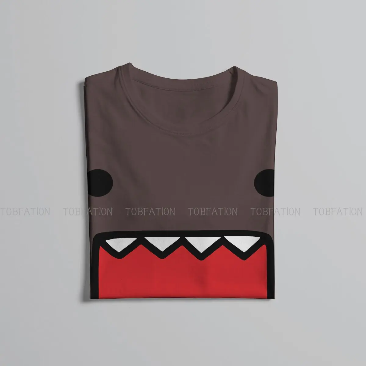 Domo Kun Doll Face Tshirt Homme Men Clothes 4XL 5XL 6XL 100% Cotton T Shirt