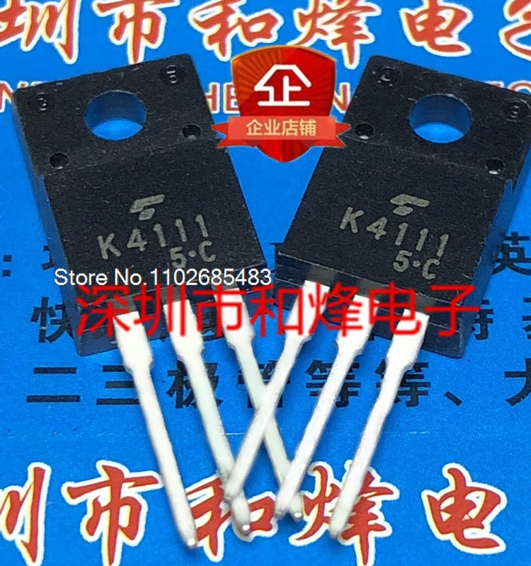 

（10PCS/LOT）K4111 2SK4111 TO-220F MOS 600V 10A