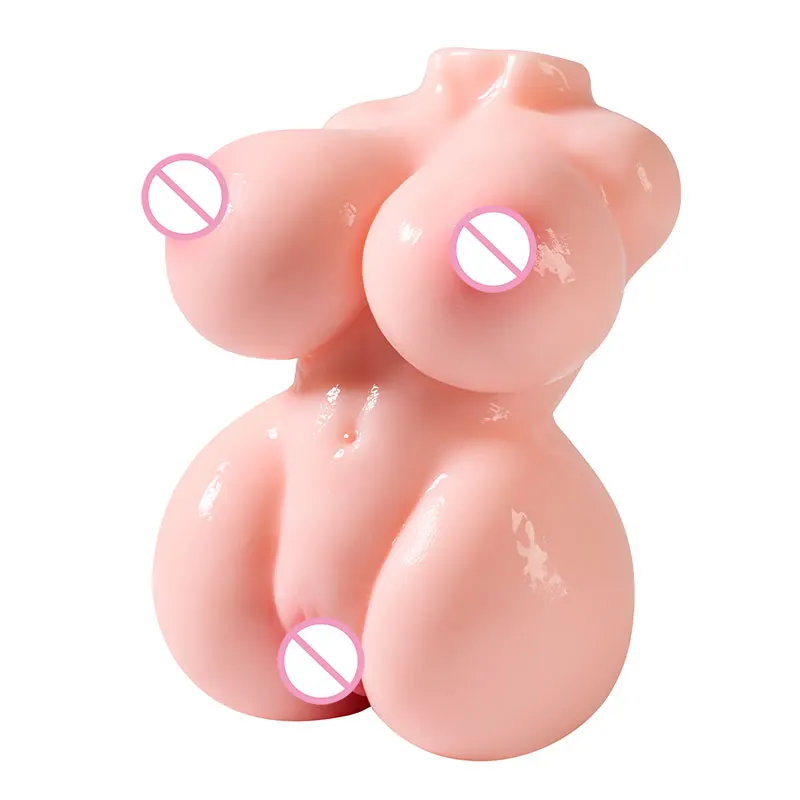 Sex Doll Male Masturbator Mini Love Doll Lifelike Pocket Pussy with 3D Realistic Textured Vagina Soft Boobs