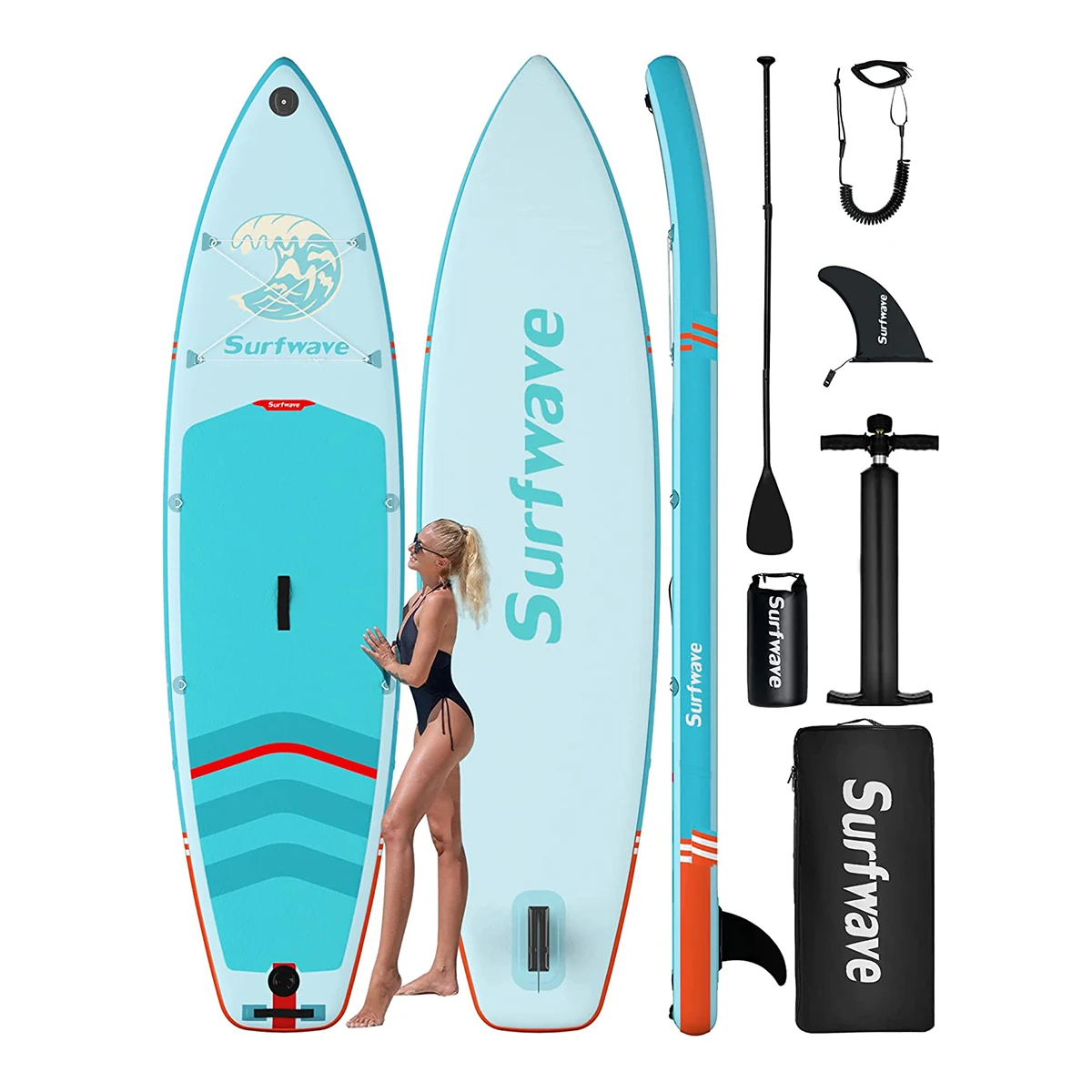 

2022 New Collection 11'6"*33"*6" Sup Stand Up Paddle Inflatable Board For Adults Paddleboards