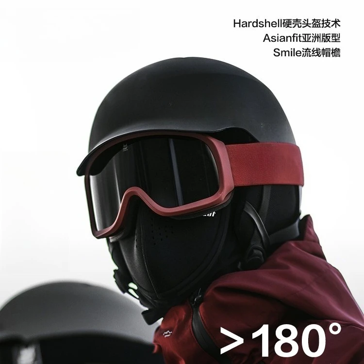 Ski Helmet Safety Anti-collision Single and Double Board Professional Snow Helmet Equipment Protective Gear
