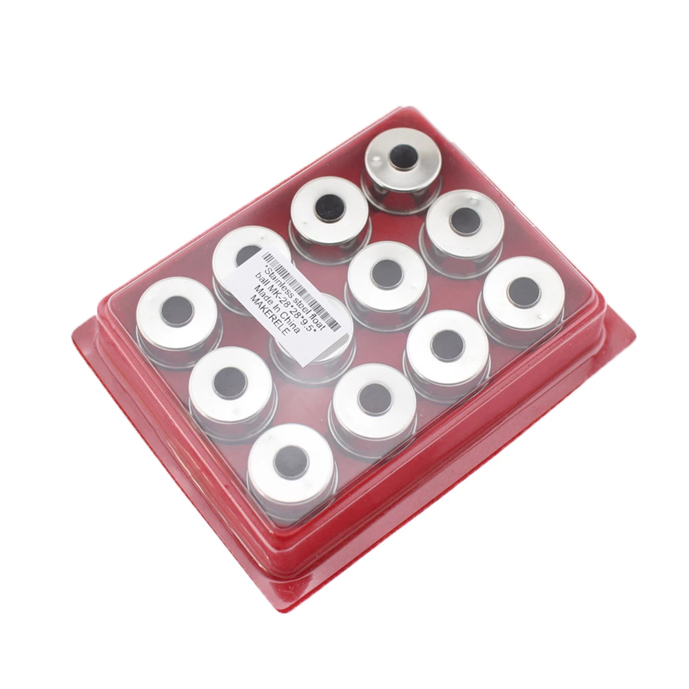 28*28*9.5 12 PCS 316 Stainless Steel Ball Float Magnetic Floating Magnetic Float Level Switch Small Accessories