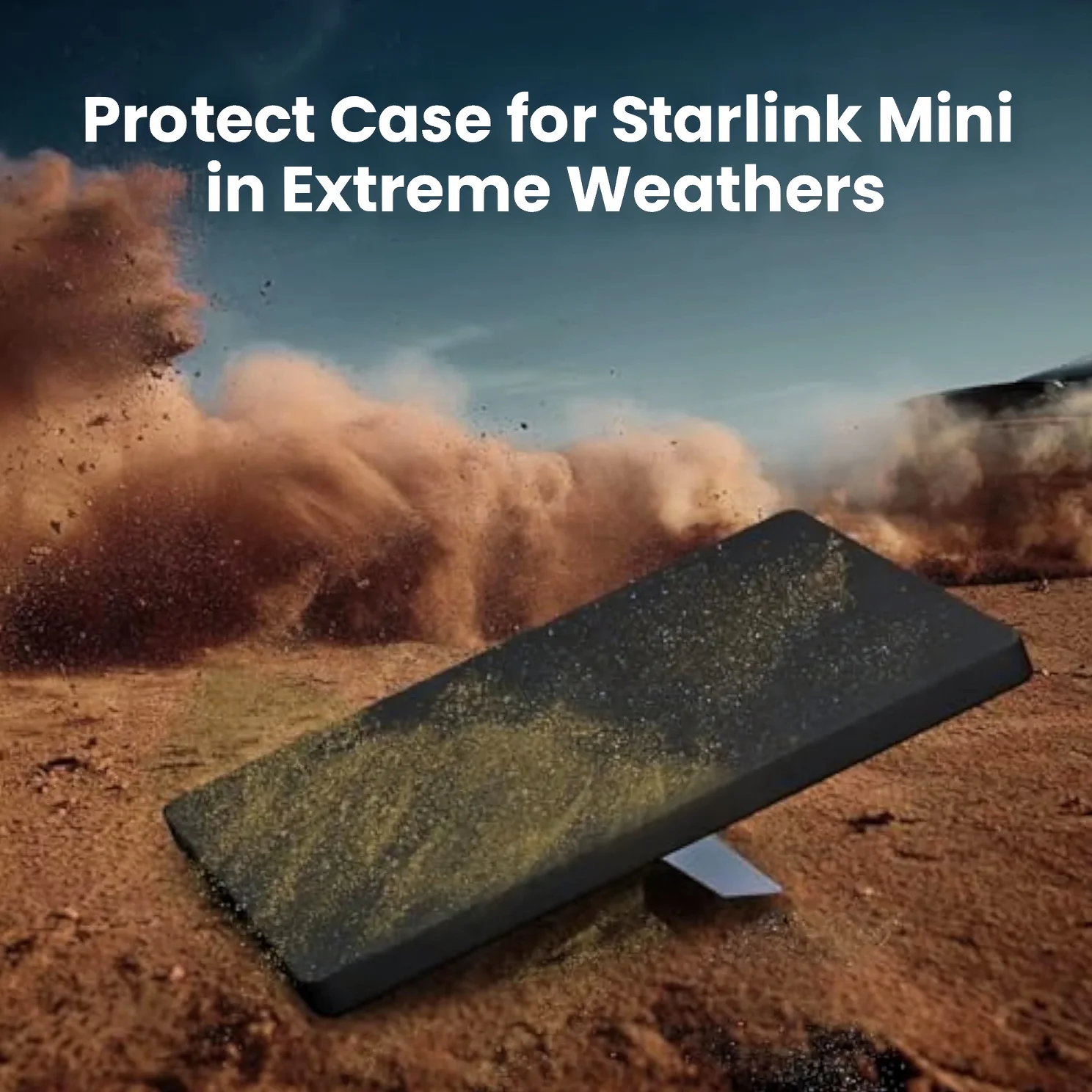 

for Starlink Mini Device Durable Silicone Protective Case Anti-Drop Shockproof Waterproof Silicone Full Cover Case Accessories