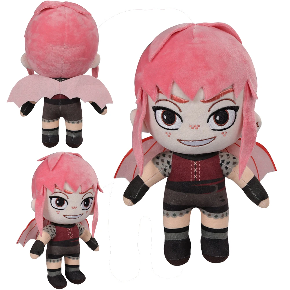 25CM Monster Girl Nimona Cosplay peluche Fantasy Cartoon Movie puntelli morbido farcito mascotte Halloween Decor regali di compleanno di natale