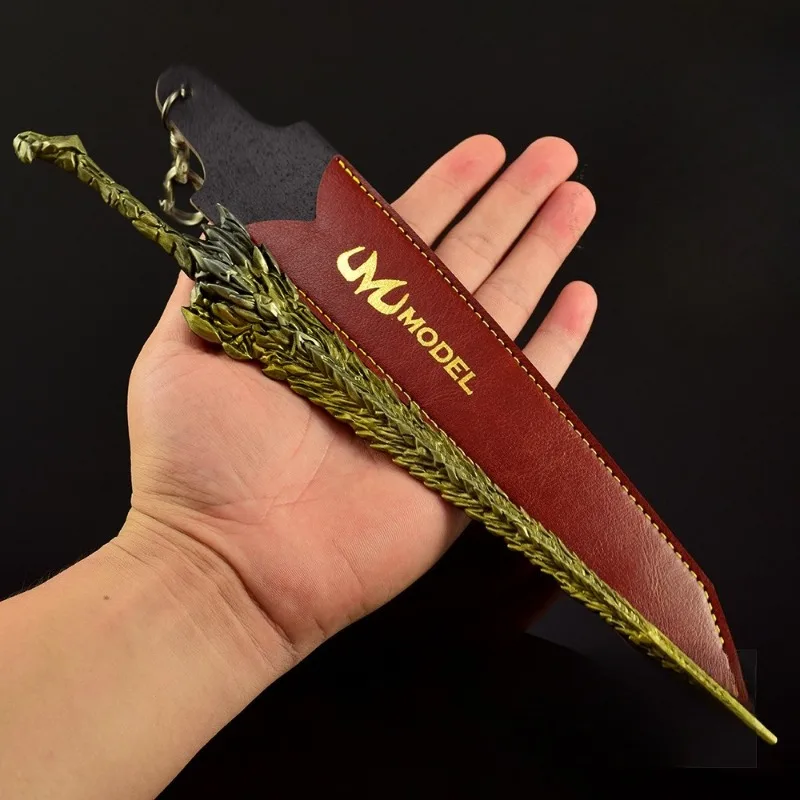 30cm novo jogo figura periférica metal artesanato modelo cena adereços decoração de mesa ornamentos meninos presentes aniversário brinquedos