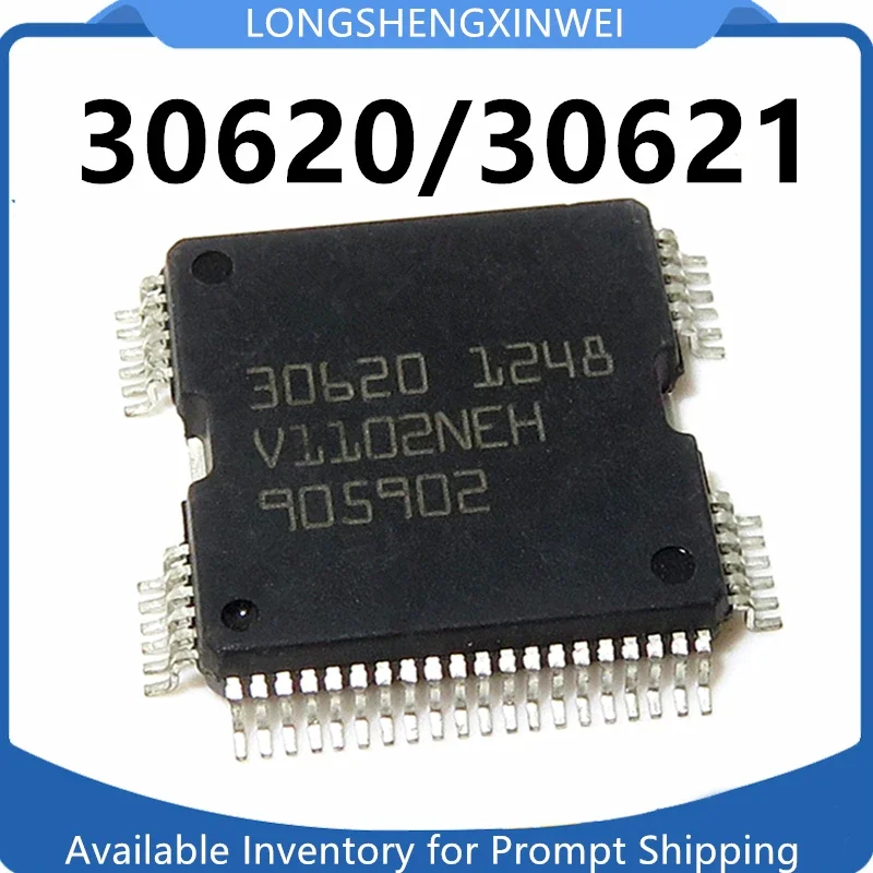 1PCS New 30620 30621 QFP64 Automotive Computer Board IC Fuel Injection Driver Chip Original