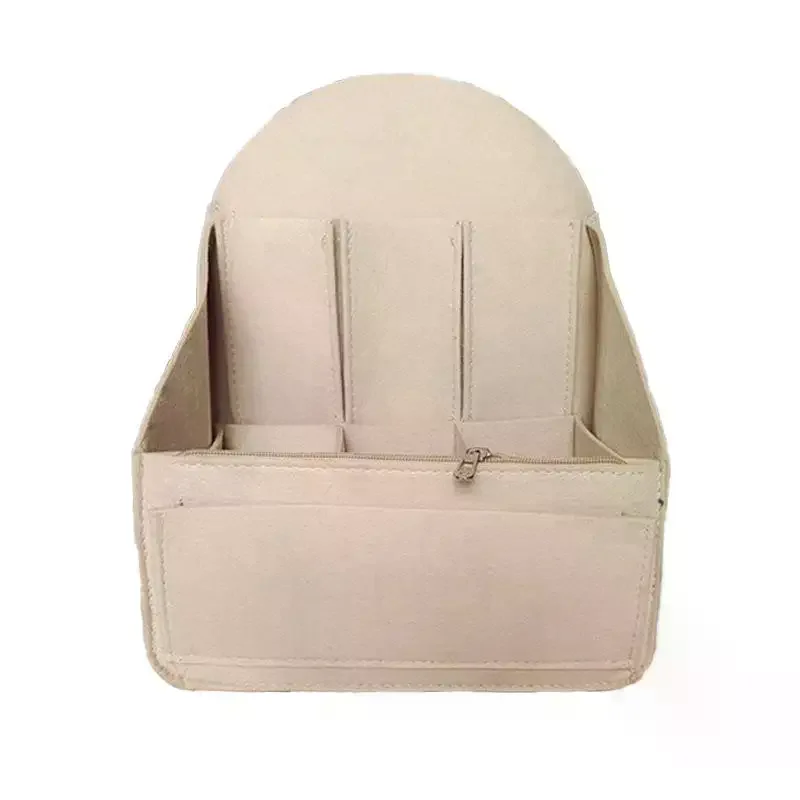 Large Capacity Felt Bag Storage Travel Bag Inner Bag Portable Backpack Storage Bag Suitable For Shoulder And Handbag