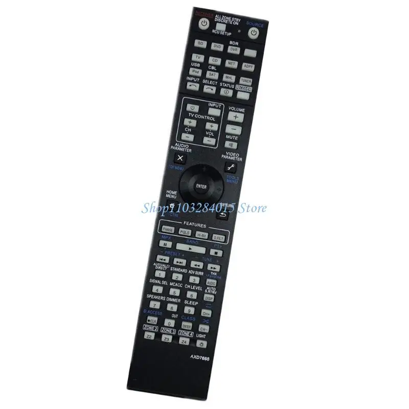 R6FF Quick Install Universal Remote Control for AXD7591 7613 7666 Home Theaters