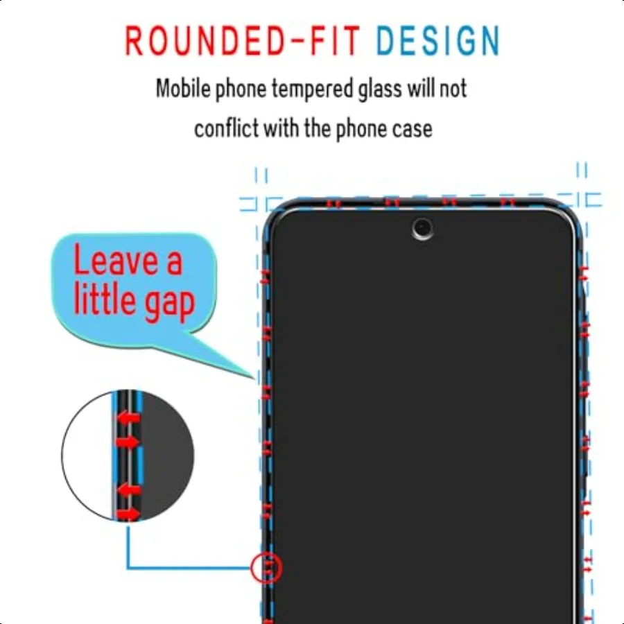 Slanku [3 упаковки защитной пленки для экрана Samsung Galaxy A56, пленка из закаленного стекла, защита от царапин, HD, прозрачный чехол, приятный на ощупь