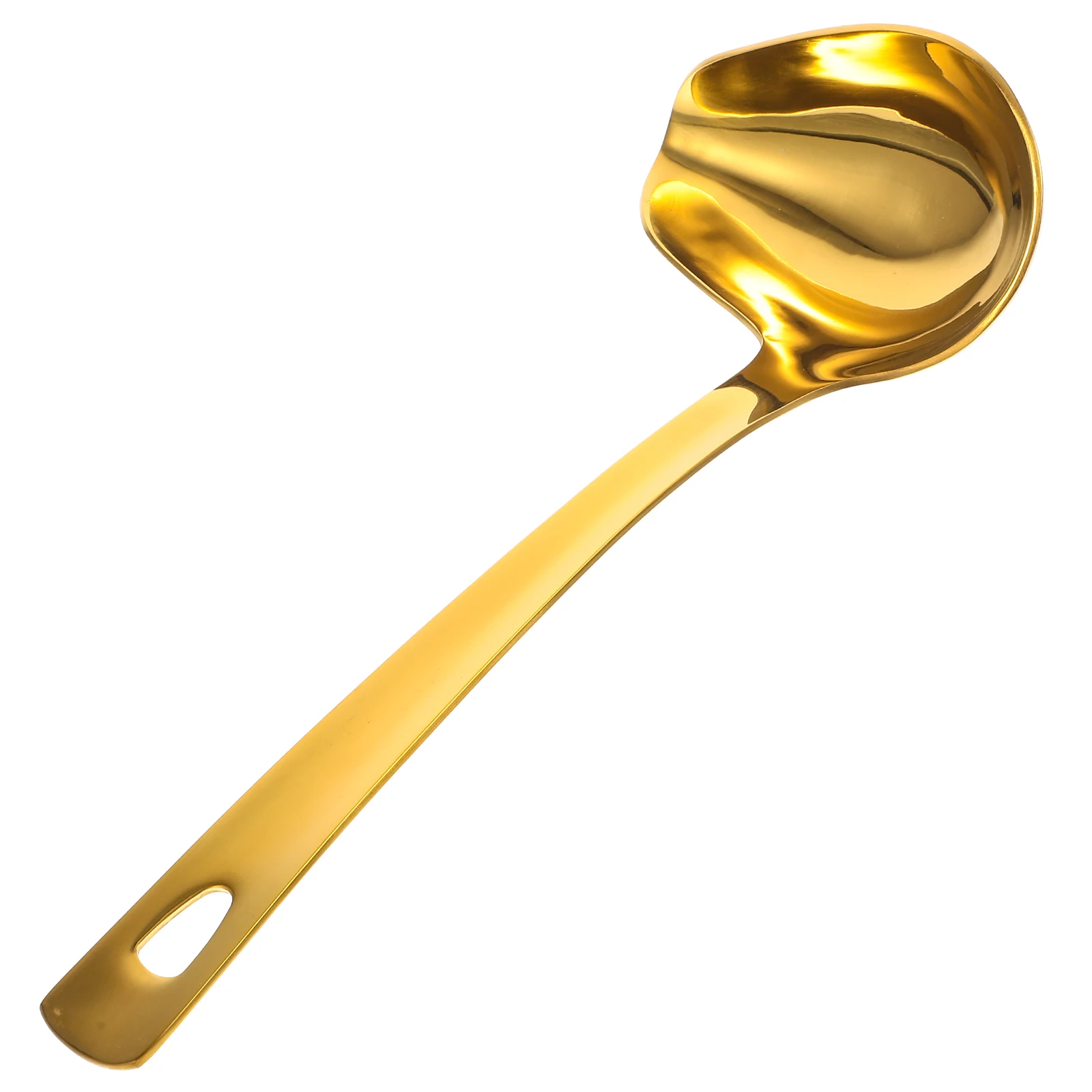 

1Pc Stainless Steel Sauce Spoon Gravies Spoon Fine Workmanship Kitchen Soup Ladle Smooth Surface Home Restaurant Oil
