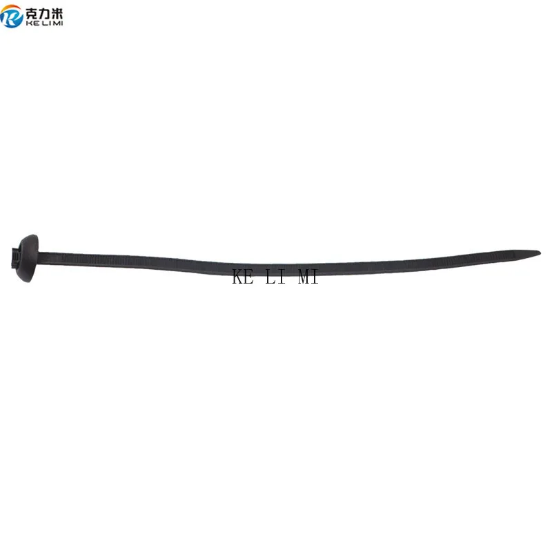 100pcs Black Car Nylon Tie Wrap Cable Fastening Zip Strap 7.8x270mm Fixed Fasteners Clips for Cable