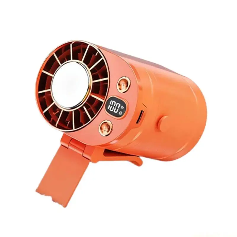 Desktop And Waist Cooling Fan Strong Clipping 25℃ Temperature Drop For Hot Weather