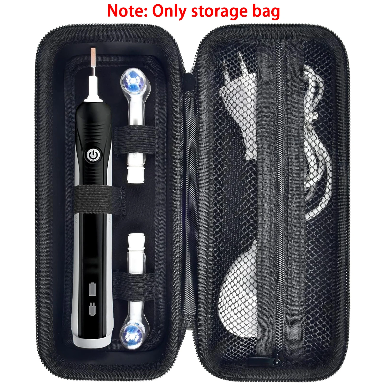 Toothbrush Travel Case Compatible with Oral-B Pro 1000 2000 3000 3500 1500 for Philips Sonicare ProtectiveClean 4100 5100 Electr