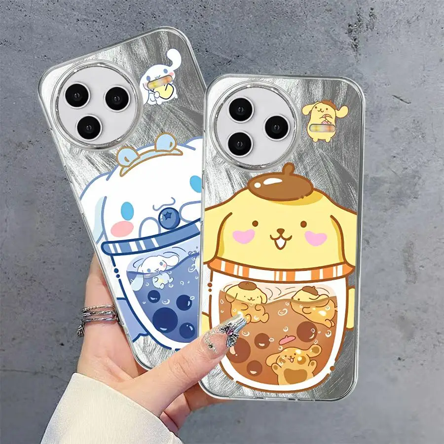 Case for Xiaomi Redmi K80 Pro Note 9 10 Pro 13C 14C A3x Soft Shell Cartoon Sanrio Cinnamoroll