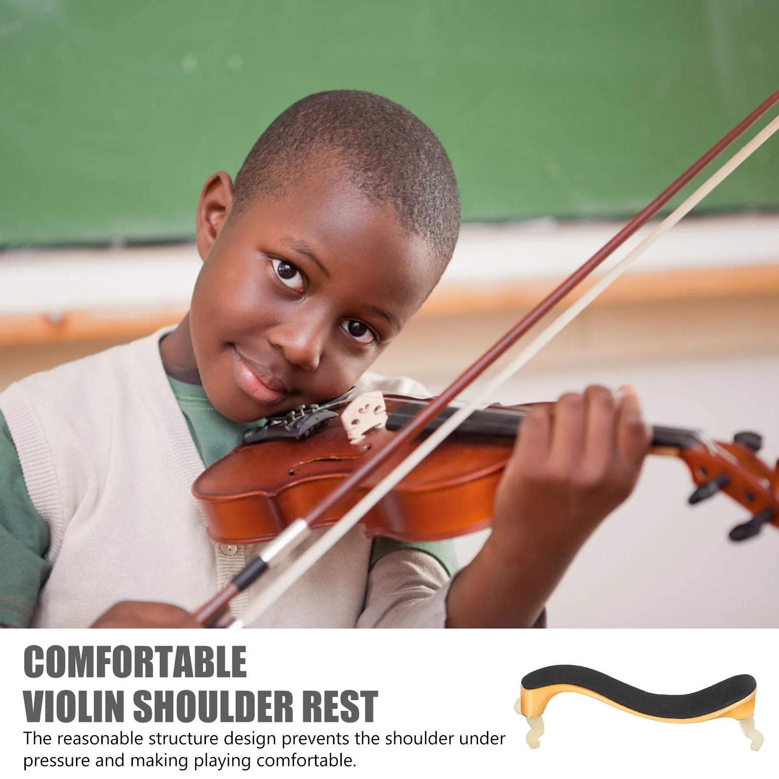 

Violin Playing Supplies Shoulder Rest Support Accessory Simple Comfortable Bracket Brace
