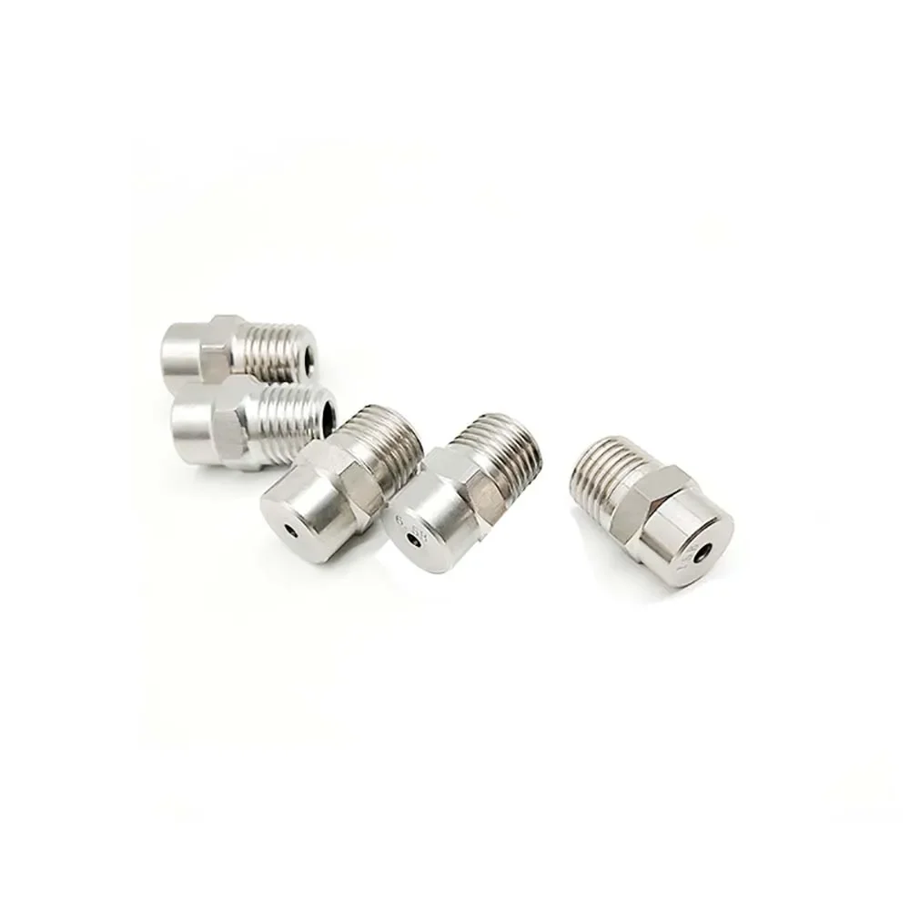 304 Stainless Steel Solid Cone Nozzle High and Low Pressure Dust Cleaning Spray Nozzle Atomization Spray Nozzle