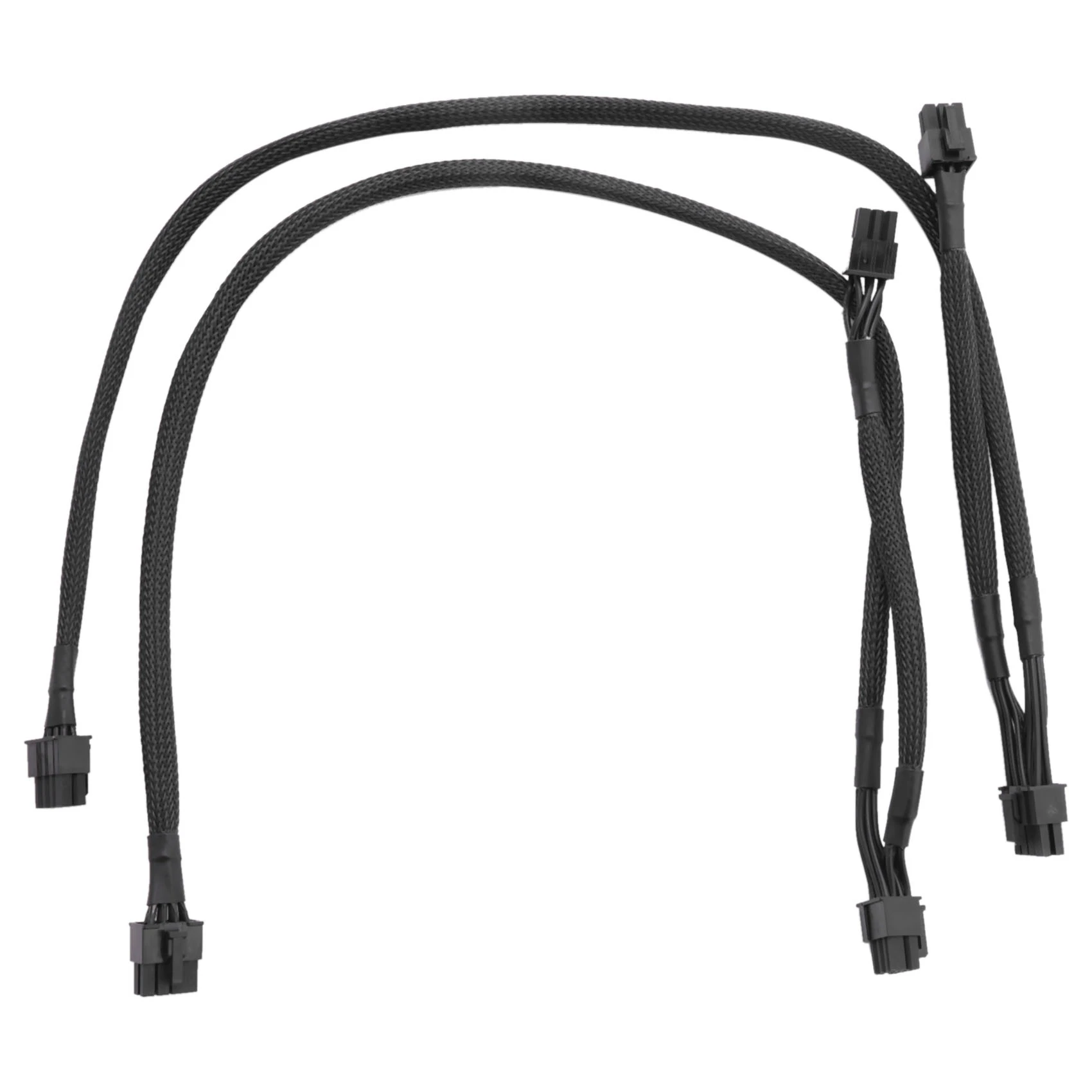 2แพ็ค8พินเป็นแบบคู่8พิน6พิน PCIe VGA สายเคเบิลเพาเวอร์สำหรับ EVGA Supernova G2 G3 G5 P2 T2 g + 650 750 850 1000