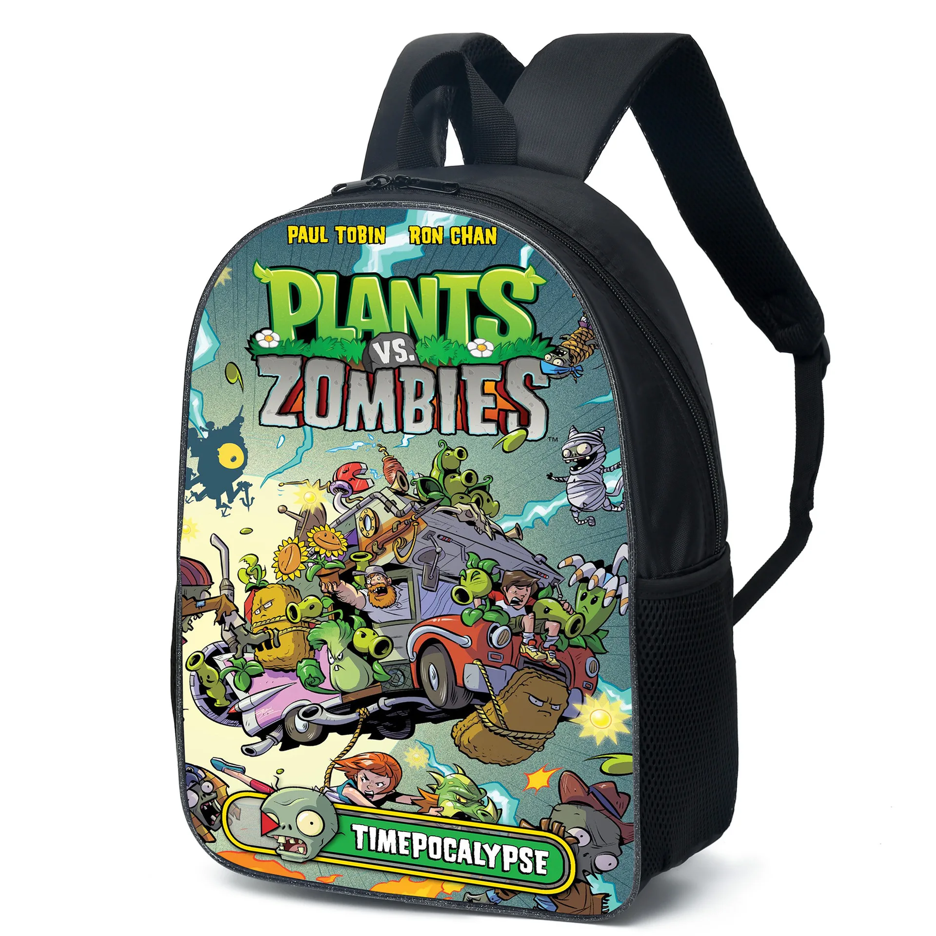 Plants Vs. Zombies Primary and Secondary School Students School Bags Cartoon Anime Printing Children's Backpack Graduation Gift