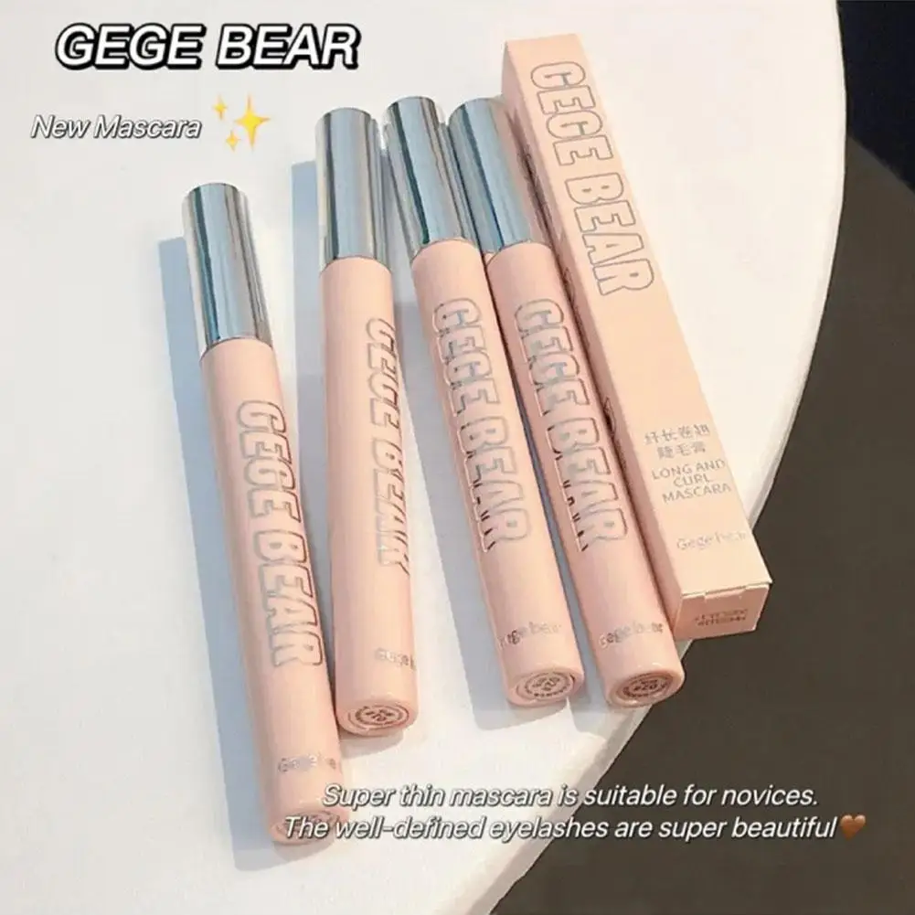 For Gege bear Natural Curl Mascara Lasting Quick-drying Non-smudge Lengthening Thick Makeup Waterproof Eyelashes Mascara C8D1