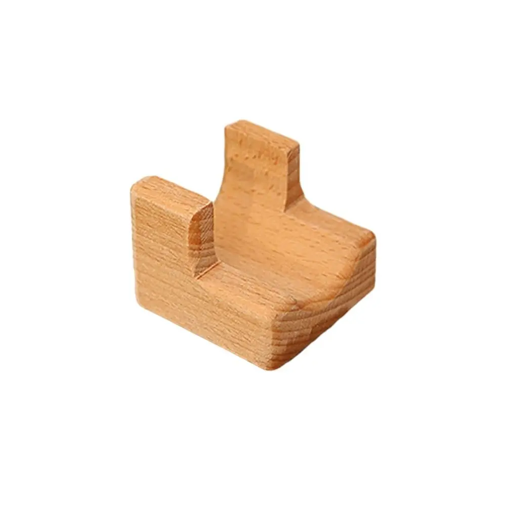 1/2/3/4/5 Slots Wooden Sushi Rack Japanese Style U-shape Sushi Maker Holder Innovative Multi Purpose Sushi Serving Tray Home