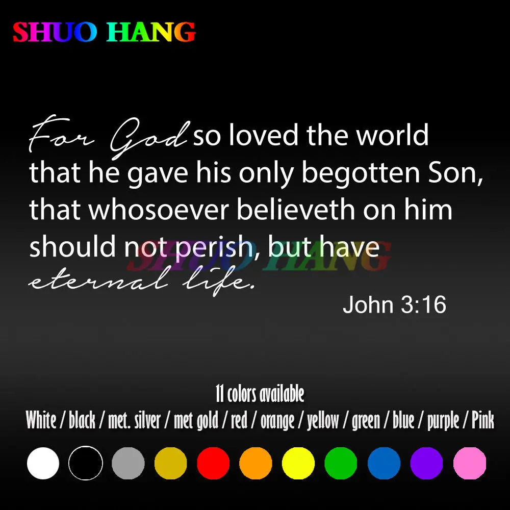 John 3:16 God Bible Verse 