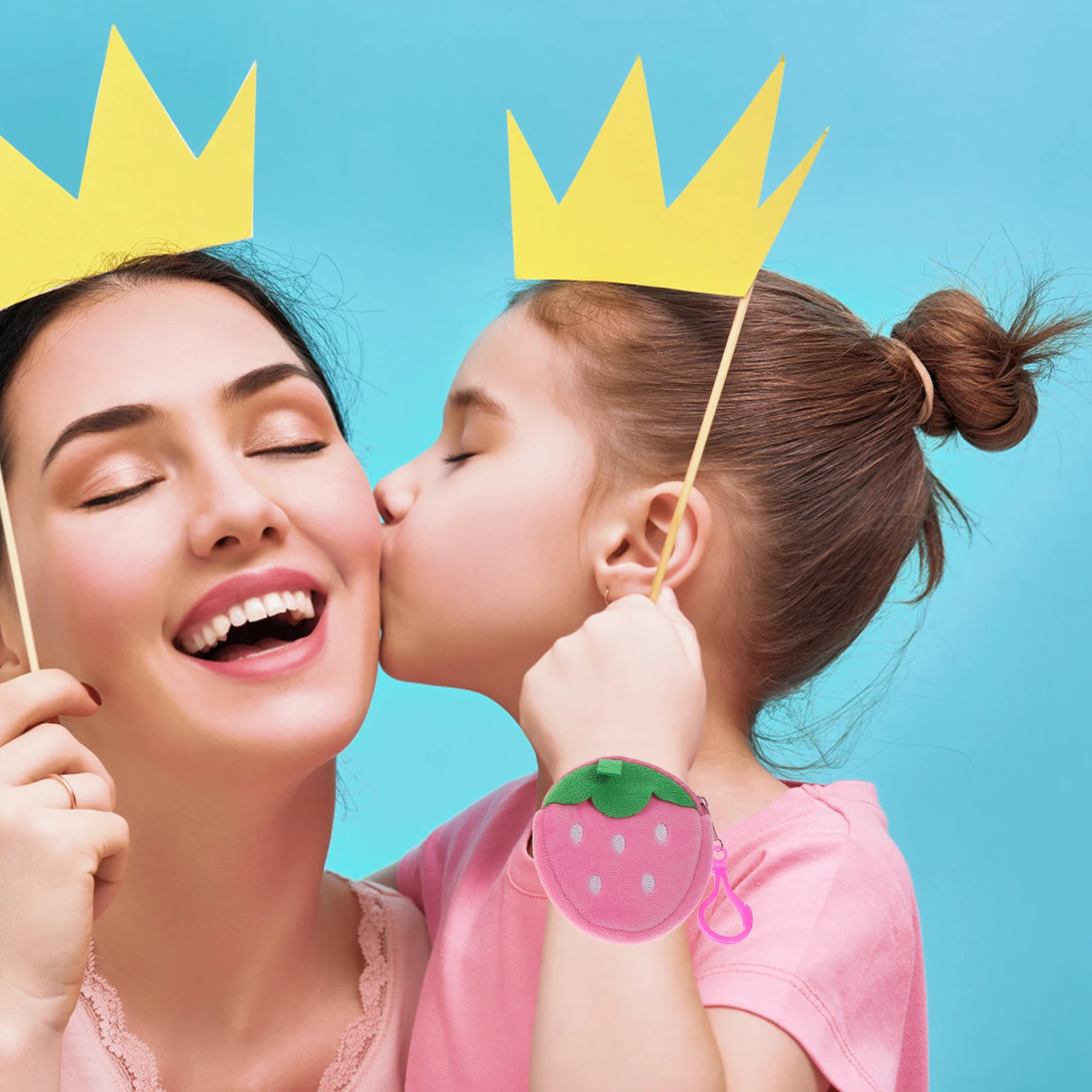 2 Stuks Aardbei Snap Armbanden Kinderen Slap Bands Feestartikelen Fruit Polsbandjes voor Kinderen Snap Armband Armbanden voor Kinderen