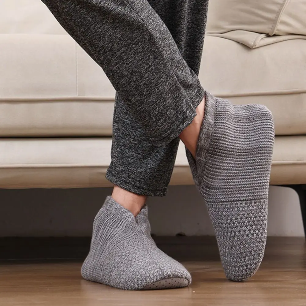 

Ankle Tube Winter Floor Socks Coral Fleece Warm Thicken Plush Socks Non-slip Soft Knitted Sleeping Socks Fall/Winter