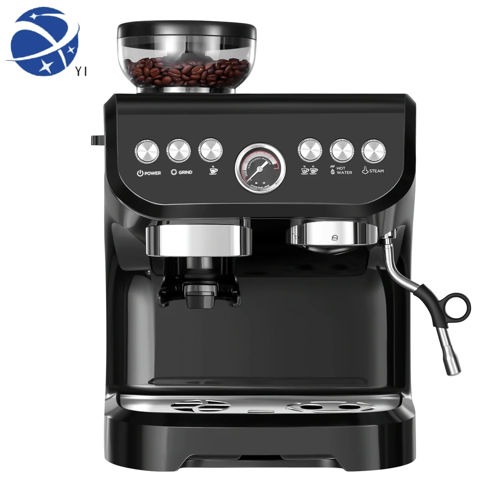 

YYHCAutomatic coffee machine Maquina de cafe expreso Home use and commercial 19 BAR Espresso Coffee Machine