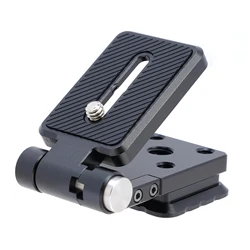 DSLR Camera Folding L Bracket Vertical Horizontal Switching Camera Mount Quick Release Plate for Arca Swiss for Tripod Gimbal