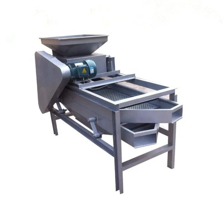 Factory Price Almond Shell Breaking Machine/ Almond  Dehulling Huller Machine