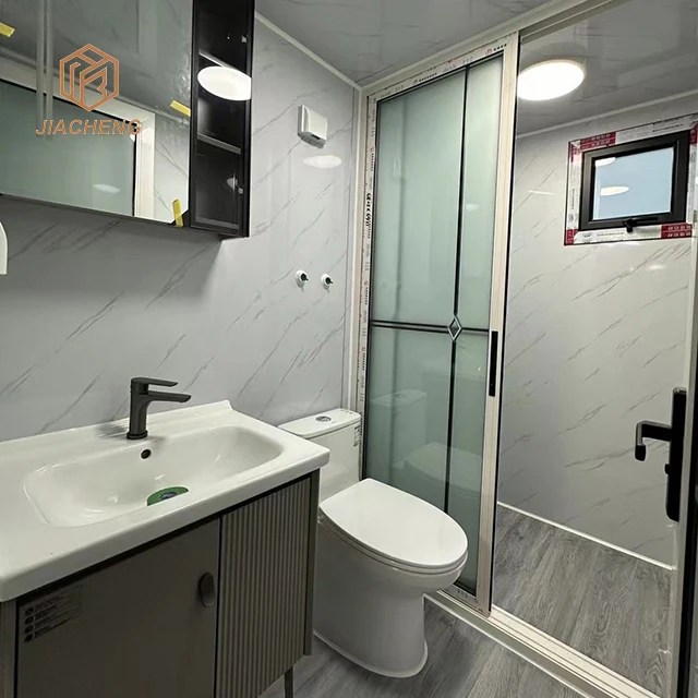 40Ft 20Ft Prefab Villa 2 3 4 5 Bedrooms Prefabricated Foldable Expandable Container House Portable Mobile Tiny Home