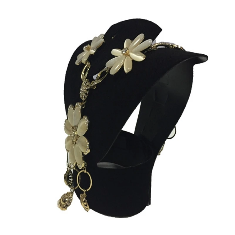 Multifunctional Foldable Jewelry Display Stand For Necklace Earring Ring Organiser