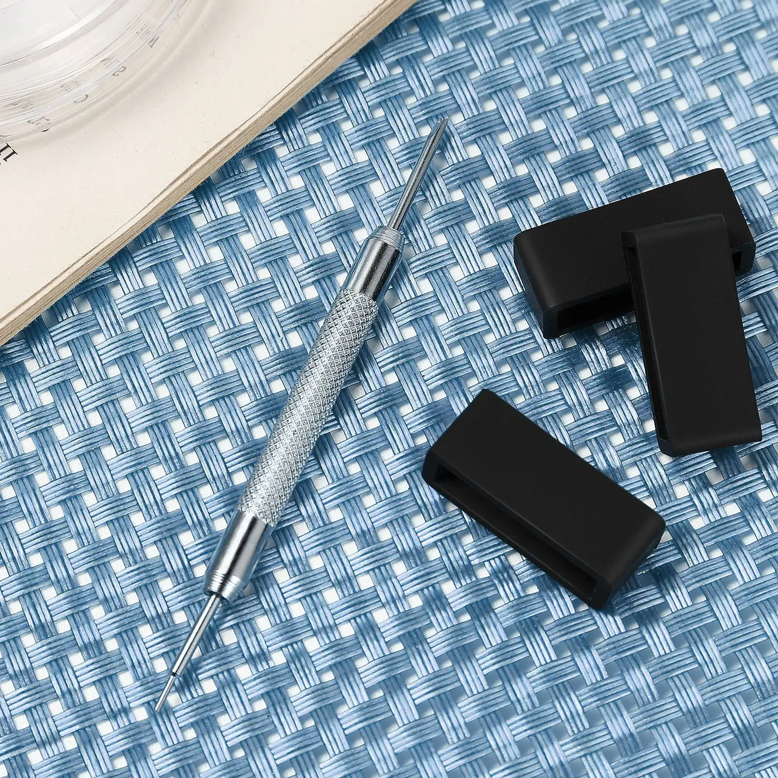 7pcs Watchb s Opener Stainless Steel Connecting Pin Remover Tool Repair Accessories Spring Bar Watch Fitting Removing