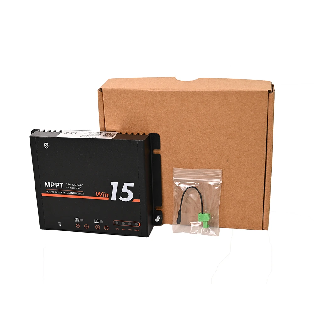 

12V 24V 15A 20A Контроллер заряда солнечной батареи MPPT для автофургона с BT