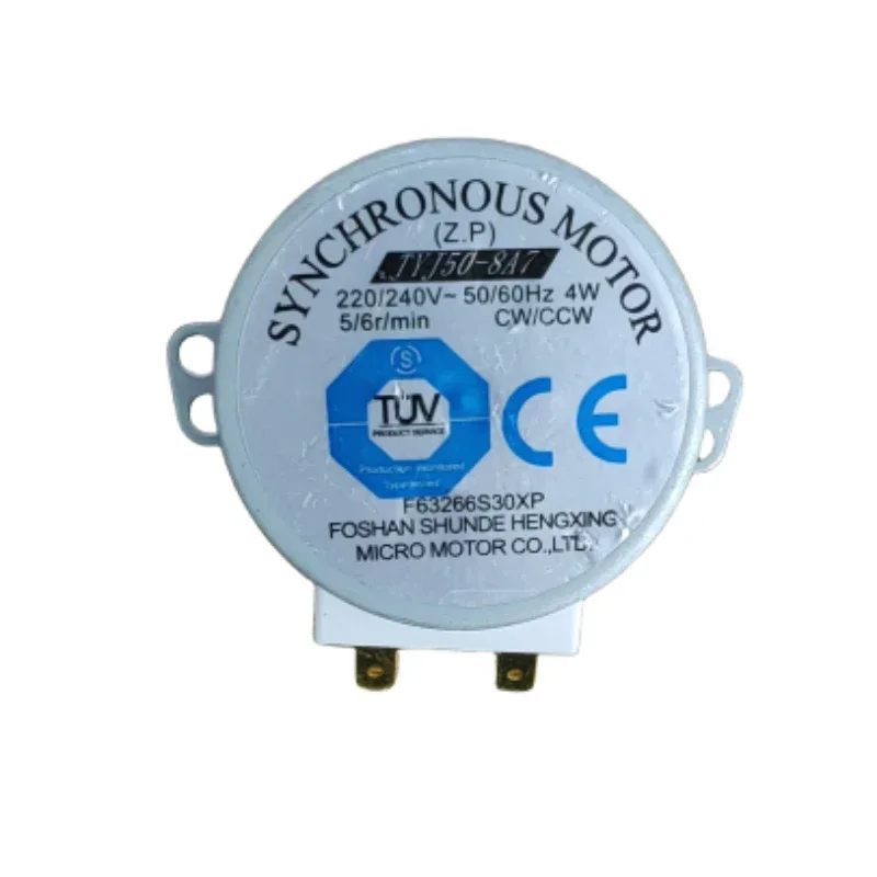 TYJ50-8A7 220-240V 4W 6RPM 48mm Diametro Micro Motore Sincrono per Ventilatore di Aria Calda 50/60Hz CW/CCW forno a microonde vassoio motore CCTV