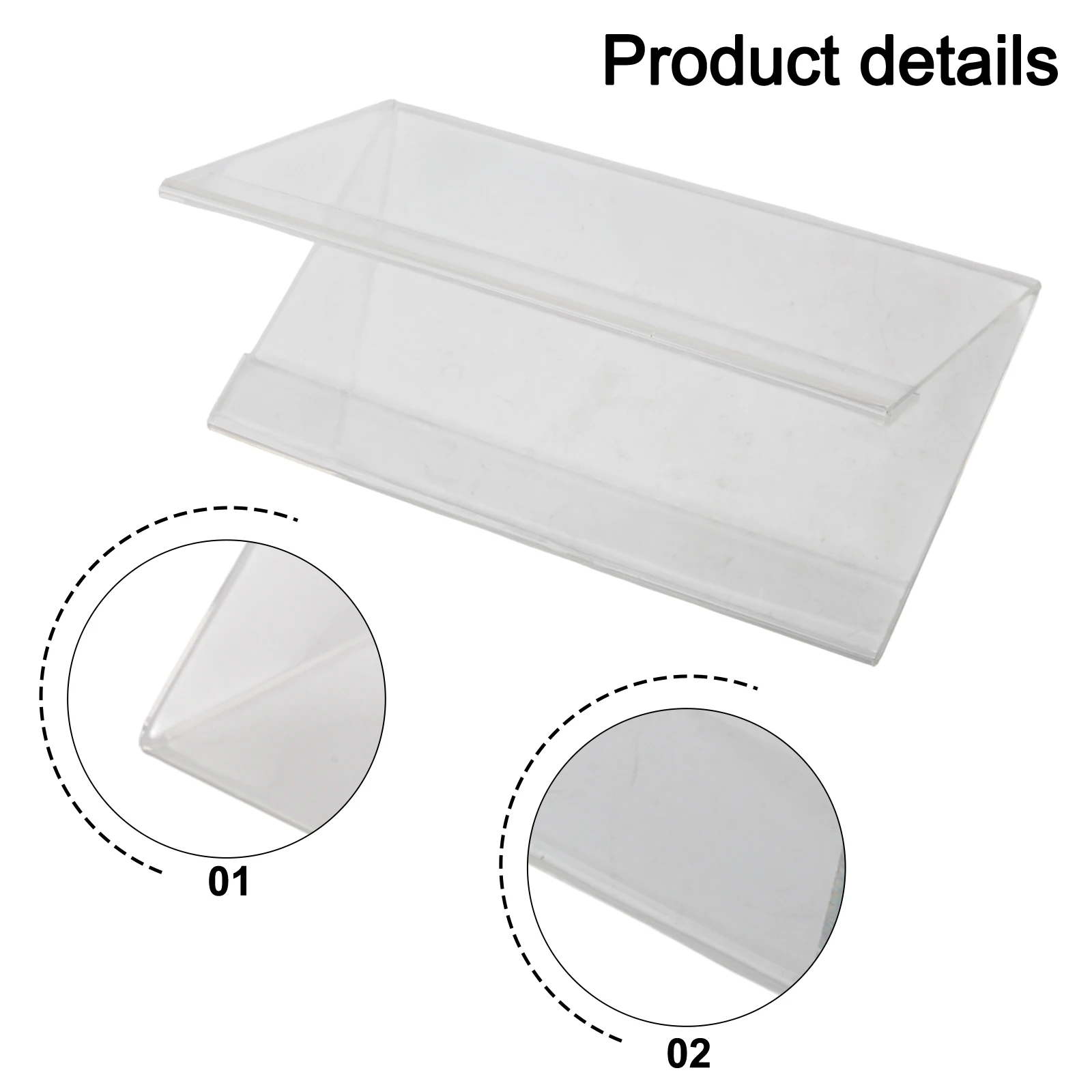 Tag Halter Zeichen Steht Display Stand Poster Racks Transparent Dekor Rahmen Für Desktop Display Hohe Qualität Preis Tag Label