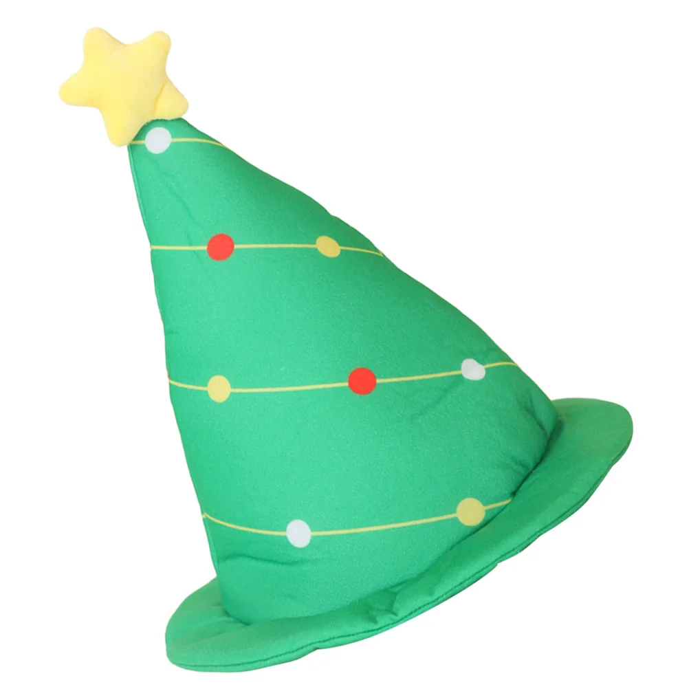 

Christmas Hat Head Cover Costume Hats for Women Festive Party Supplies Aldult Cosplay Cotton Festival