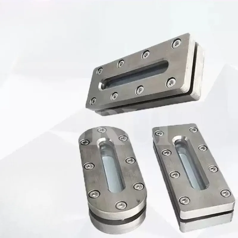 For frame 200 SS304 rectangular sandwich strip sight flat level viewer hexagonal head bolt installation